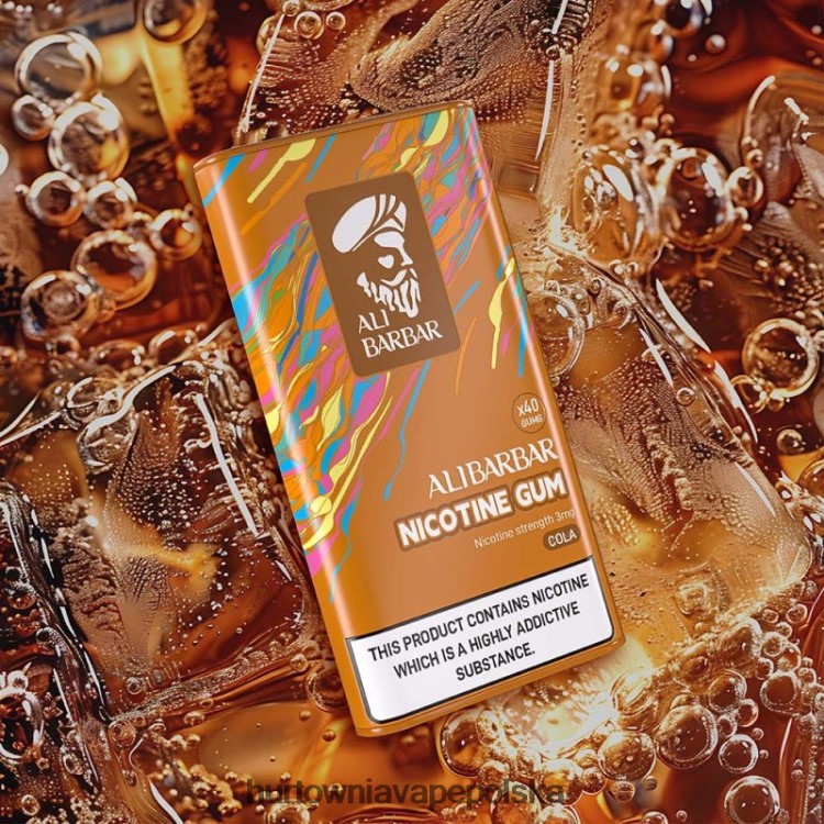 Hurtownia Vape Polska - Alibarbar guma nikotynowa cola 00000081
