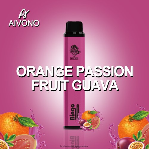 pomarańczowa guawa z marakui