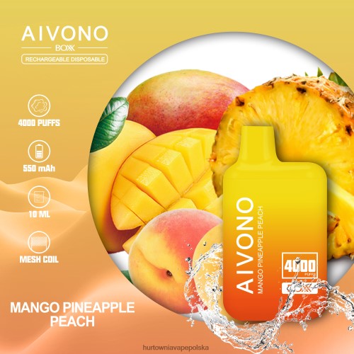 mango ananas brzoskwinia