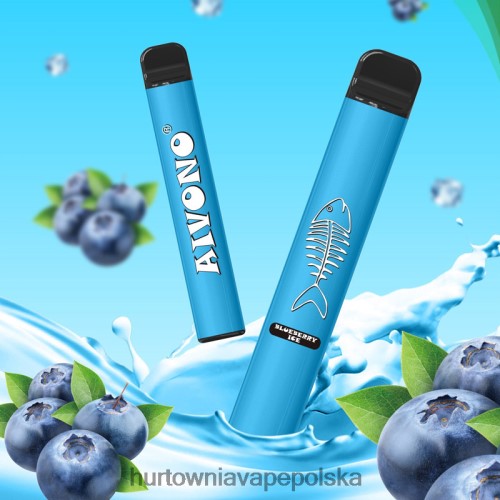Hurtownia Vape W Polsce - Aivono AIM FISHBONE 600 lód jagodowy VB00FF279