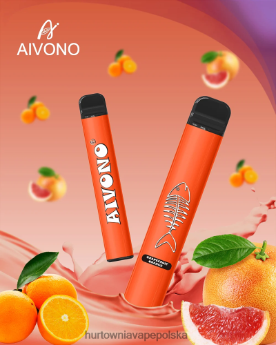 Wapować Kupic - Aivono AIM FISHBONE 600 grejpfrutowa pomarańcza VB00FF280