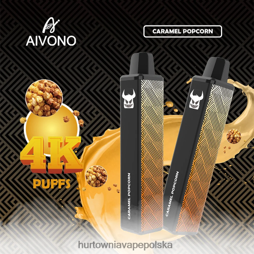 Hurtownia Vape Polska - Aivono AIM FREAK 4000 popcorn karmelowy VB00FF261