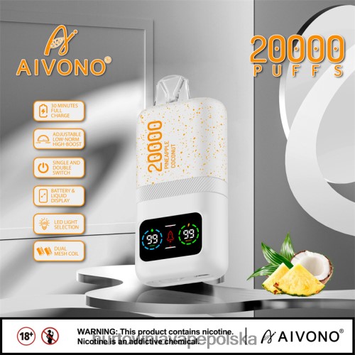 ananasowy akumulator kokosowy