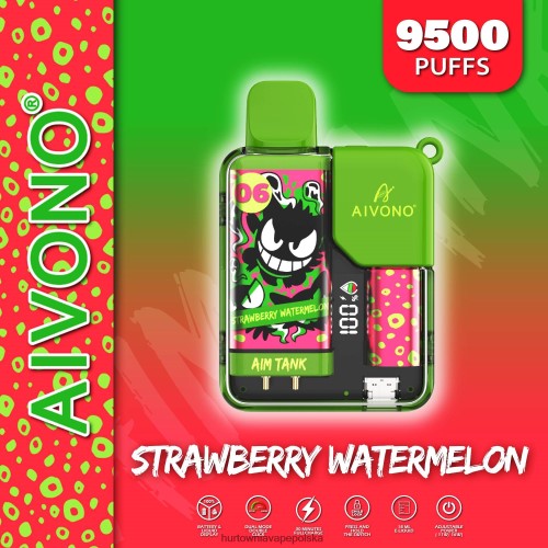 Vape Shop Kraków - Aivono AIM TANK 9500 arbuz truskawkowy VB00FF46