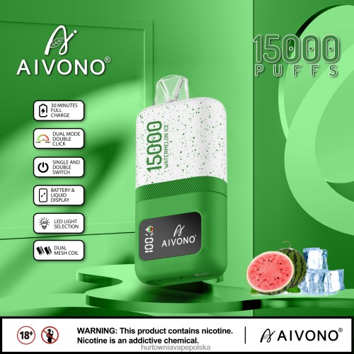 Wapować Kupic - Aivono AIM magic 15000 lód arbuzowy VB00FF70