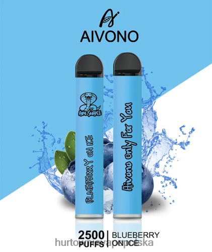 Hurtownia Vape W Polsce - Aivono AIM SNAKE 2500 jagody na lodzie VB00FF299