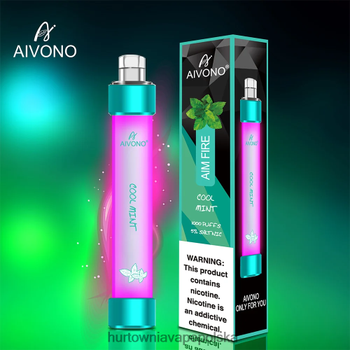 Vape Shop Białystok - Aivono AIM FIRE 1000 fajna mięta VB00FF328