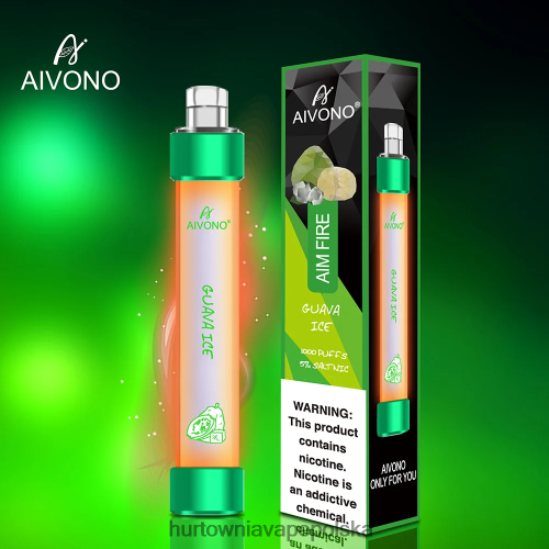 Wapować Kupic - Aivono AIM FIRE 1000 lód z guawy VB00FF330