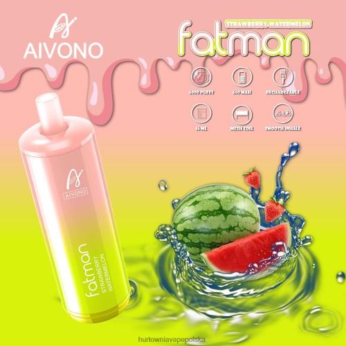 Wapować Kupic - Aivono FATMAN 6800 arbuz truskawkowy VB00FF30