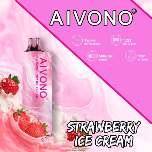 lody truskawkowe