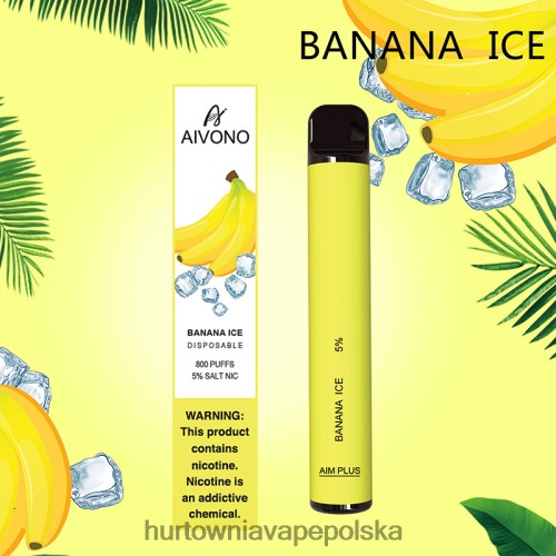 lód bananowy