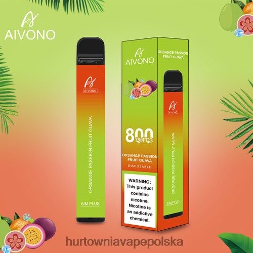 pomarańczowa guawa z marakui