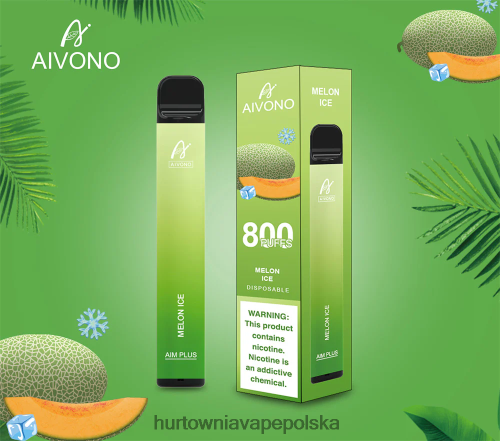 świecący melonowy