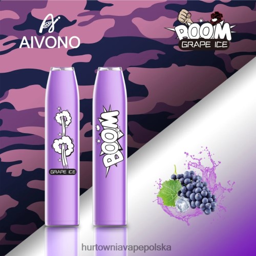 Hurtownia Vape W Polsce - Aivono AIM BOOM 600 lód winogronowy VB00FF359