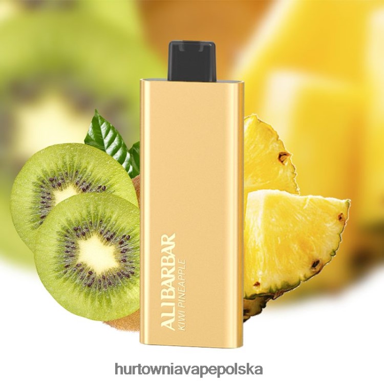 Vape Shop Wrocław - Alibarbar Pandora 7000 jednorazowych waporyzatorów ananas kiwi 00000057