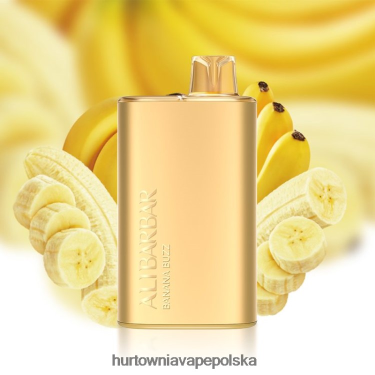 Hurtownia Vape PL - Alibarbar Rich 8000 jednorazowych waporyzatorów bananowe szaleństwo 0000002