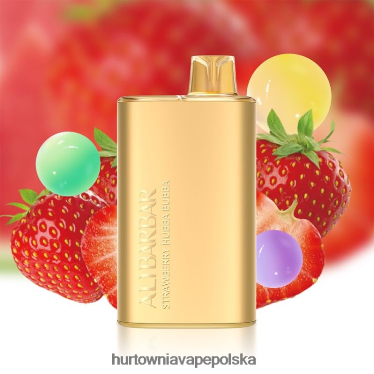 Hurtownia Vape PL - Alibarbar Rich 8000 jednorazowych waporyzatorów truskawkowa hubba bubba 00000012