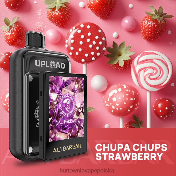 chupa chups truskawkowy