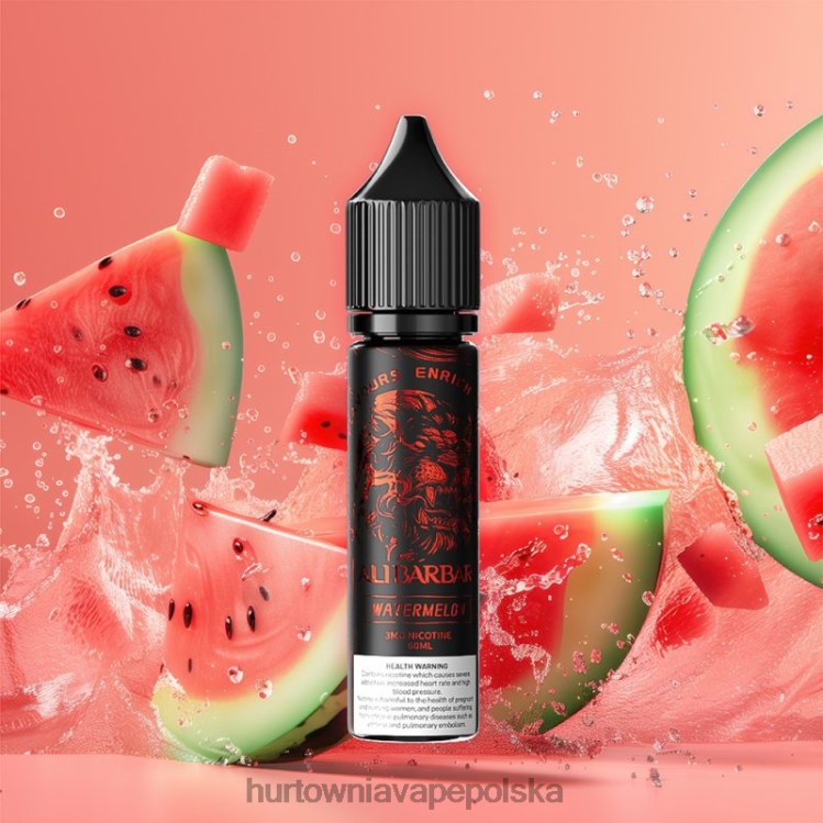 Vape Shop Wrocław - Alibarbar Stacja dokująca do fajki wodnej z onyksu PD264110 arbuz