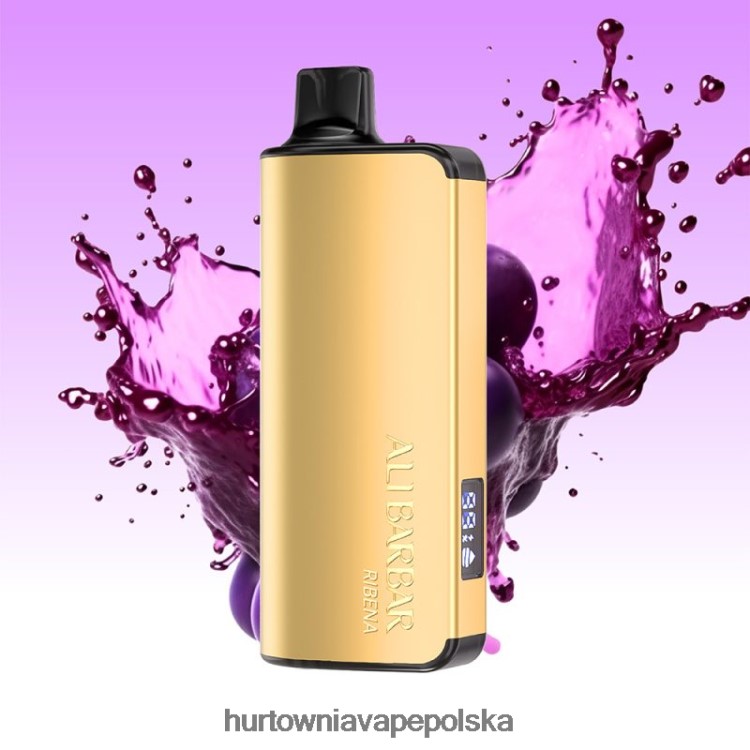 Hurtownia Vape PL - Alibarbar Ingot 20000 jednorazowych waporyzatorów Ribena 00000042