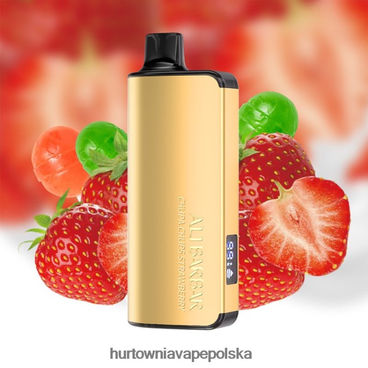 Vape Shop Warszawa - Alibarbar Ingot 20000 jednorazowych waporyzatorów chupa chups truskawkowy 00000034