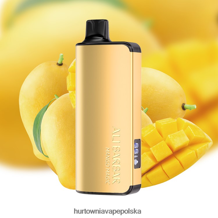 Hurtownia Vape W Polsce - Alibarbar Ingot 9000 jednorazowych waporyzatorów magia mango 00000029