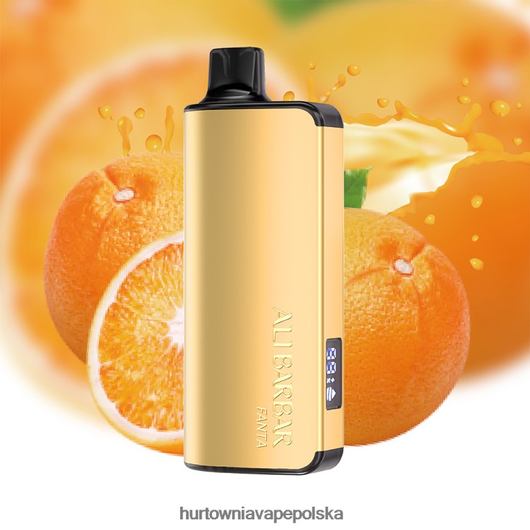 Vape Shop Kraków - Alibarbar Ingot 9000 jednorazowych waporyzatorów zachód słońca w Kalifornii 00000016