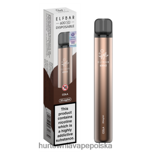 Hurtownia Vape Polska - Cola VPNZX281 ELFBAR 600V2 20 mg