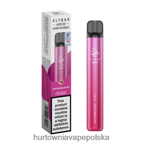 Vape Shop Białystok - arbuz b VPNZX298 ELFBAR 600V2 20 mg