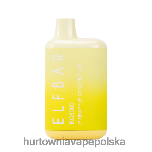 Vape Shop Lublin - ananasowy lód kokosowy VPNZX305 ELFBAR BC5000