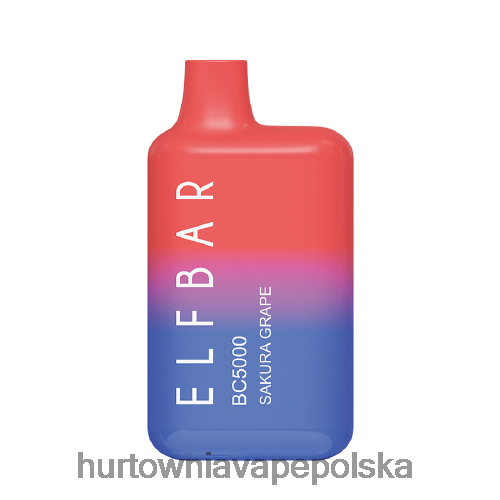 Vape Shop Wrocław - winogrono sakura VPNZX307 ELFBAR BC5000