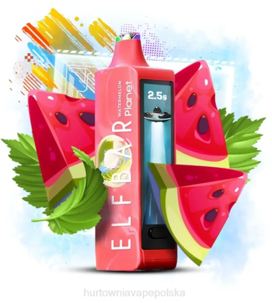 Hurtownia Vape PL - Elf Bar Planet 25000 arbuz 6J2T12
