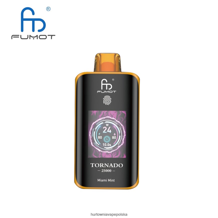 Vape Shop Białystok - Fumot Tornado 25000 jednorazowych waporyzatorów Miętowa mięta 46PH2X8