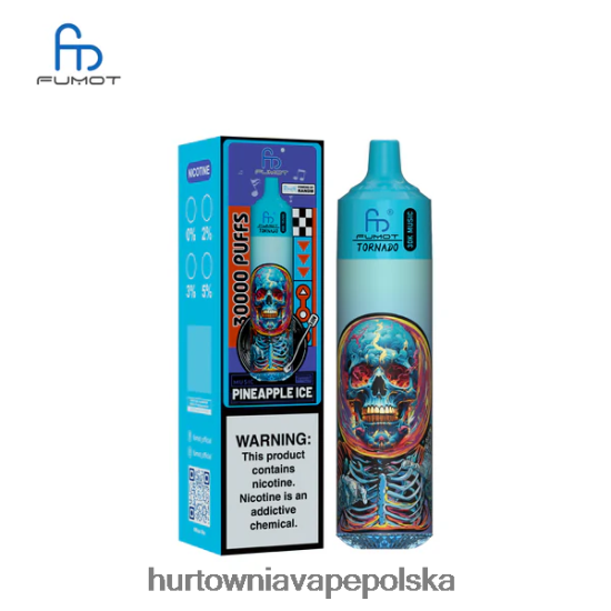 Hurtownia Vape PL - Fumot Tornado muzyka za 30 tys lód ananasowy T2060J22