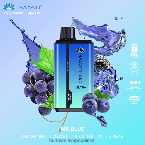 Hurtownia Vape PL - pan niebieski VPNZX212 Hayati Pro Ultra