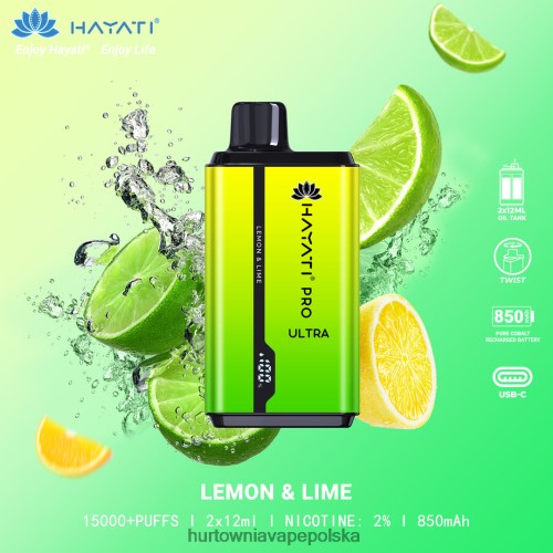 Vape Shop Białystok - cytryna i limonka VPNZX208 Hayati Pro Ultra
