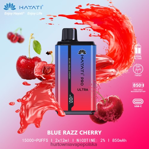 Vape Shop Białystok - niebieska razz wiśnia VPNZX198 Hayati Pro Ultra