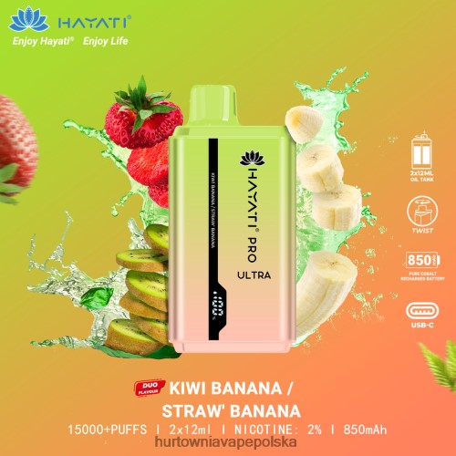 banan kiwi/banan truskawkowy