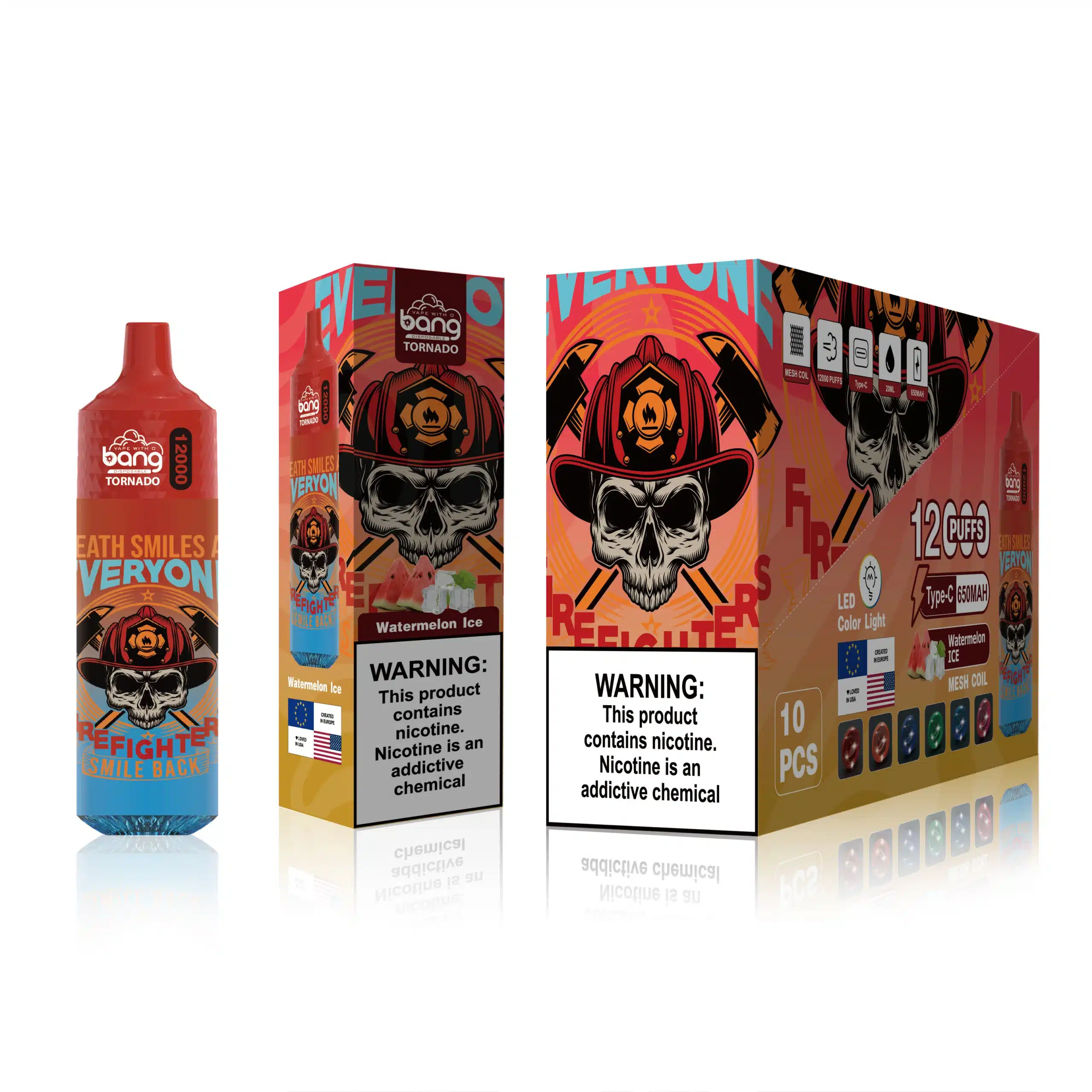 Hurtownia Vape PL - lód arbuzowy VPNZX122 Bang Box 12 000 zaciągnięć