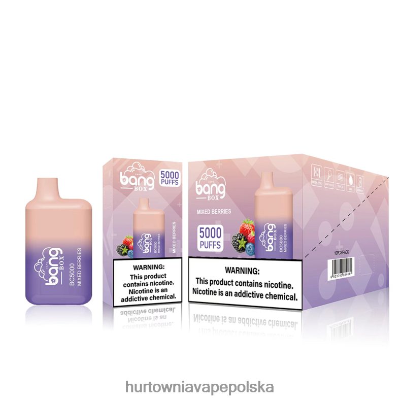 Hurtownia Vape W Polsce - Bang Box BC5000 jednorazowe J66LVB87