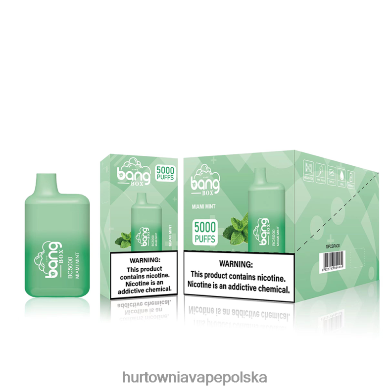 Hurtownia Vape W Polsce - Bang Box BC5000 jednorazowe J66LVB87