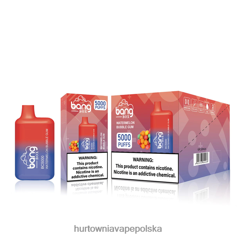 Hurtownia Vape W Polsce - Bang Box BC5000 jednorazowe J66LVB87