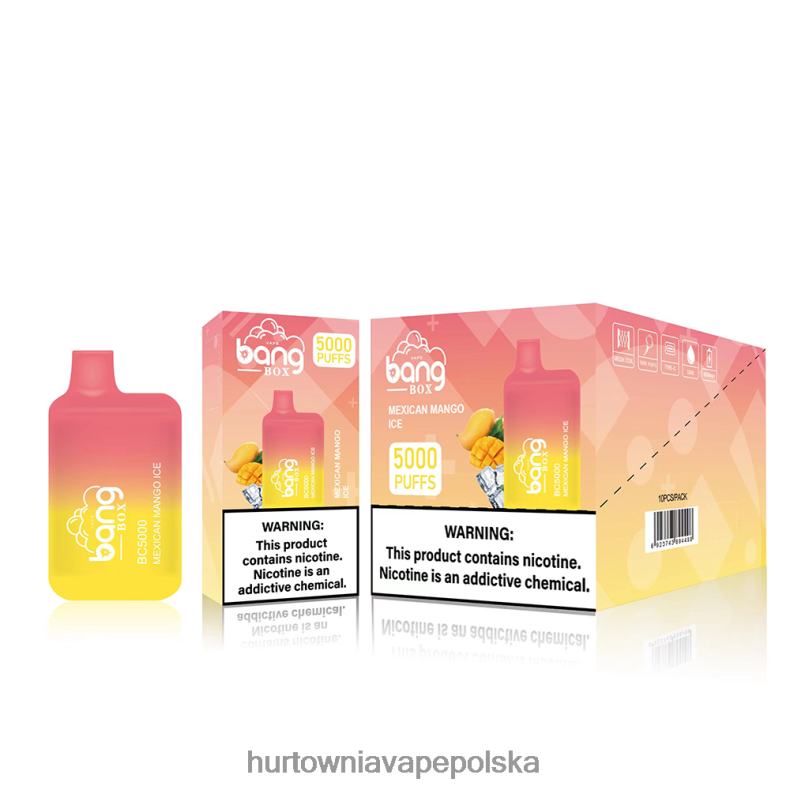 Hurtownia Vape W Polsce - Bang Box BC5000 jednorazowe J66LVB87