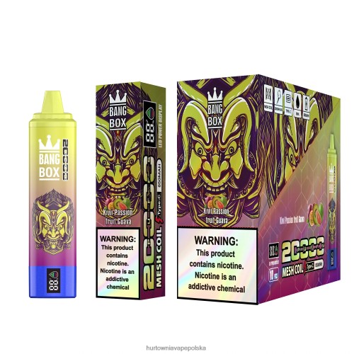 Vape Shop Wrocław - kiwi, marakuja, gujawa VPNZX127 Bang Box 20000
