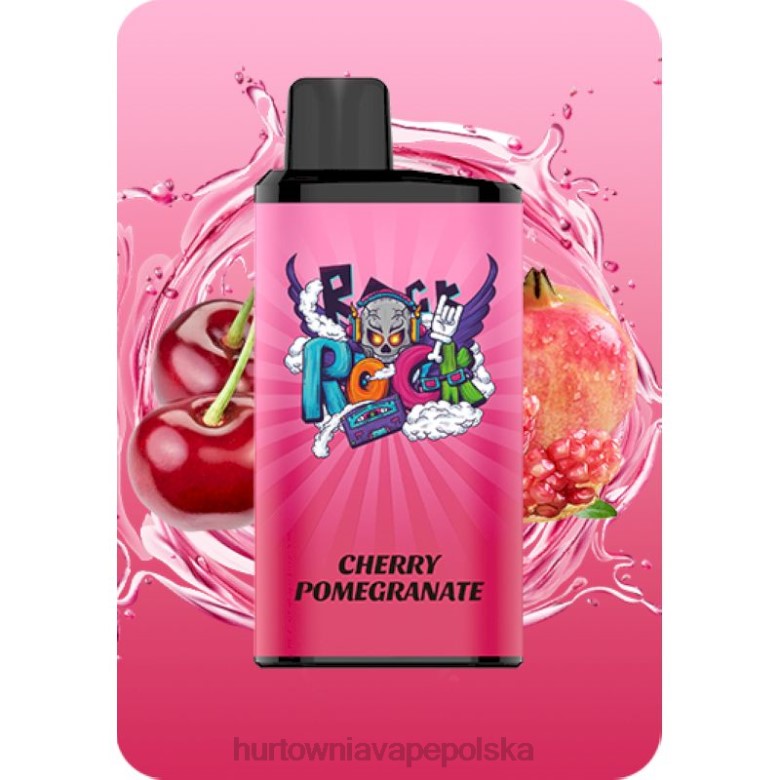 Hurtownia Vape Polska - IGET Bar zawodowiec 86BN11 wiśniowy granat