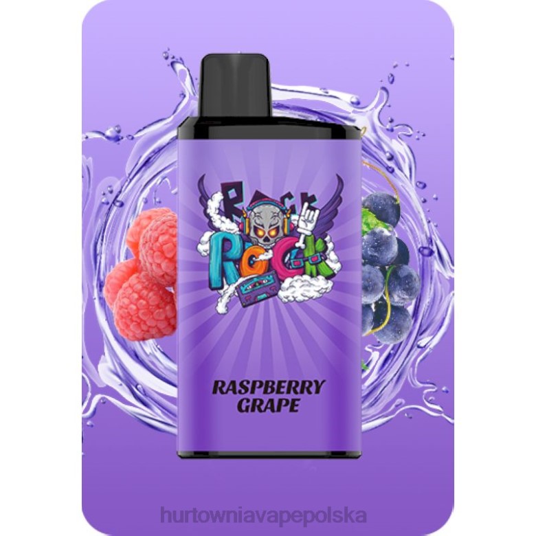 Hurtownia Vape W Polsce - IGET Bar zawodowiec 86BN9 winogrono malinowe