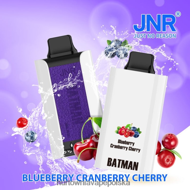 Vape Shop Wrocław - JNR BATMAN 11000 jagoda żurawina wiśnia 0R222817