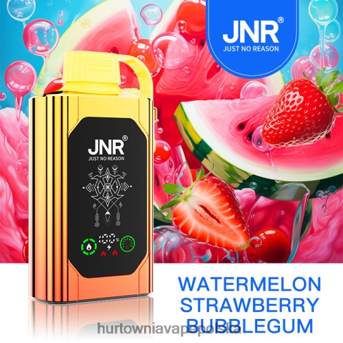 Hurtownia Vape Polska - arbuzowo-truskawkowa guma balonowa VPNZX631 JNR SHISHA BOX