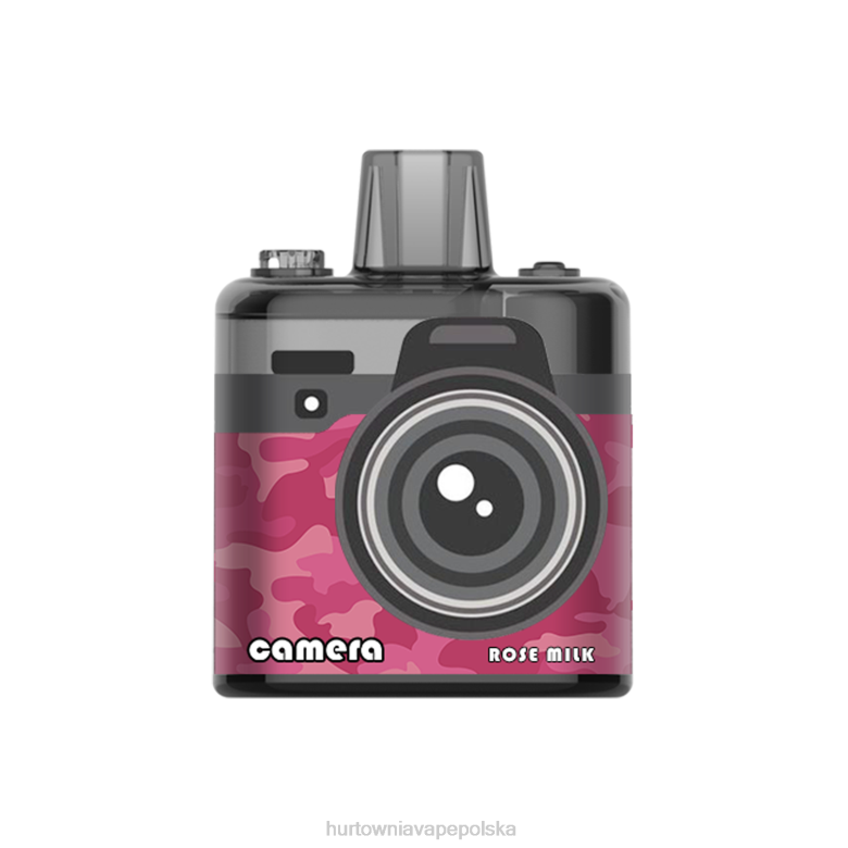 Vape Shop Wrocław - LAVIE Camera 8000 zaciągnięć 8R2Z167 mleko różane