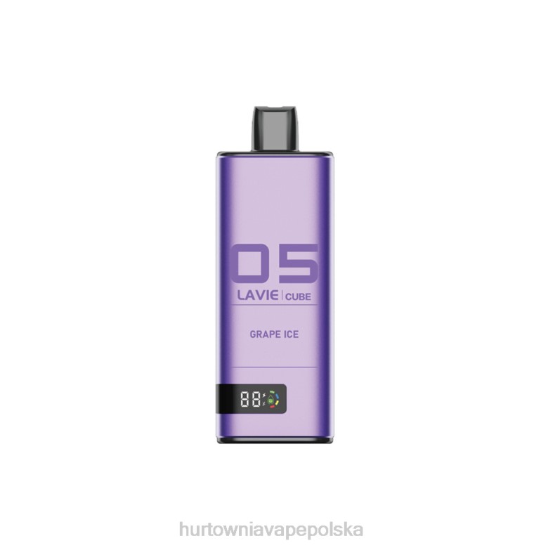 Hurtownia Vape W Polsce - LAVIE Cube 20 000 zaciągnięć 8R2Z39 lód winogronowy
